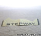 Logo motif embleme ecusson badge monogramme autocollant decalco Renault Dacia original OEM 990458780R