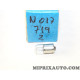 Ampoule type R10W Volkswagen Audi Skoda Seat original OEM&nbsp;N0177192 