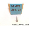Vis fixation usage divers Volkswagen Audi Seat Skoda original OEM N10611201