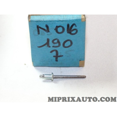 Rivet pop fixation leve vitre Volkswagen Audi Seat Skoda original OEM N0161907 