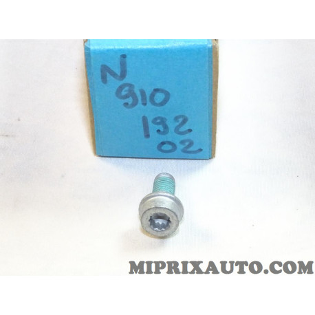 Vis fixation rail siege Volkswagen Audi Skoda Seat original OEM&nbsp;N91019202 