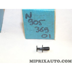 Taquet agrafe attache rivet fixation Volkswagen Audi Seat Skoda original OEM N90536901 