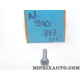 Vis M6x25 usage fixation divers Volkswagen Audi Skoda Seat original OEM N91071701