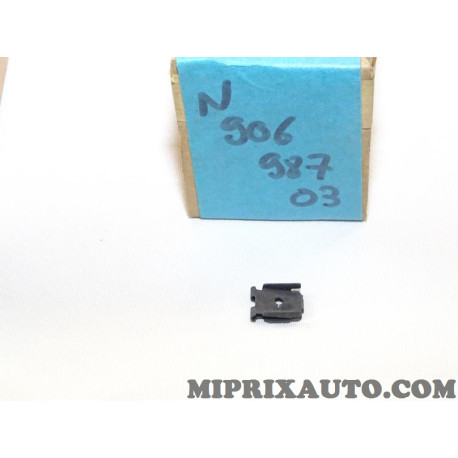 1 Etrier prisonnier fixation fixe rapide tablier tableau de bord Volkswagen Audi Skoda Seat original OEM N90698703 