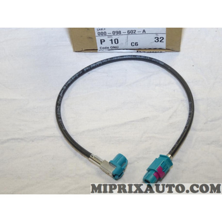 Cable faisceau electrique Volkswagen Audi Skoda Seat original OEM 000098602A 