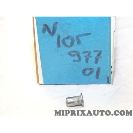 Ecrou fixation rivet carrosserie Volkswagen Audi Seat Skoda original OEM N10597701 
