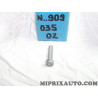 Vis fixation divers Volkswagen Audi Skoda Seat original OEM N90903502
