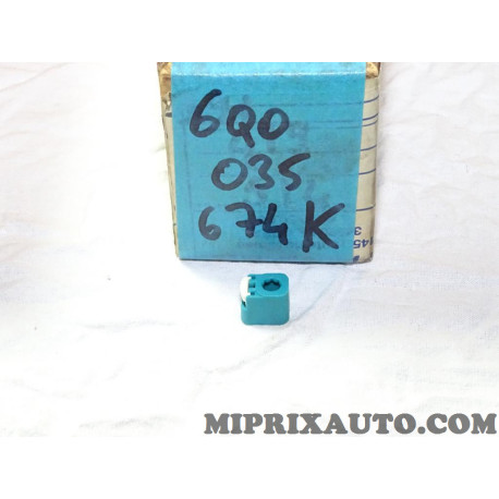 Cosse connecteur cable faisceau antenne radio Volkswagen Audi Skoda Seat original OEM 6Q0035674K 