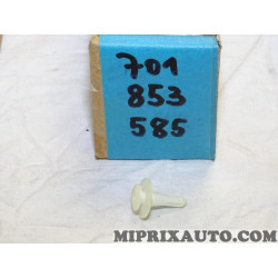 Clip taquet agrafe fixation Volkswagen Audi Seat Skoda original OEM 701853585 
