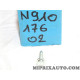 Vis fixation revetement parechocs Volkswagen Audi Seat Skoda original OEM N91017602