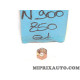Ecrou fixation tube silencieux echappement Volkswagen Audi Skoda Seat original OEM N90085001