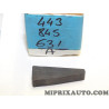 Tampon support fixation parebrise lunette Volkswagen Audi Skoda Seat original OEM 443845631A