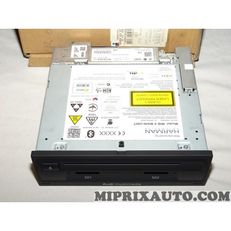 Ordinateur calculateur central audi multimedia boitier tableau de bord Volkswagen Audi Skoda Seat original OEM 8S0035043B pour a
