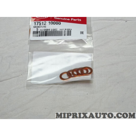 1 Joint durite tuyau Hyundai Kia original OEM 1751210000 17512-10000 
