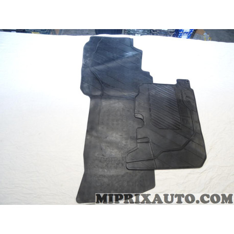Paire tapis de sol caoutchouc Mitsubishi original OEM QZ030421 