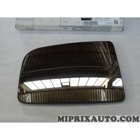 Miroir glace vitre retroviseur Mercedes original OEM 0028111833 