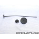 Fixation radiateur refroidissement Mercedes original OEM 1639941648
