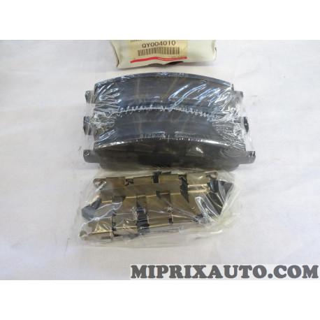 Jeu 4 plaquettes de frein Mitsubishi original OEM QY004010 
