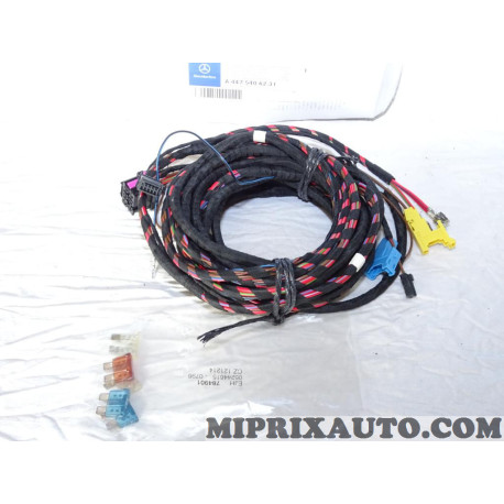 1 Cable faisceau attelage attache remorque Mercedes original OEM 4475406231 