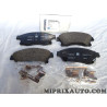 Jeu 4 plaquettes de frein Opel Chevrolet original OEM 13412272
