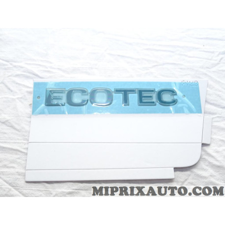 Logo motif embleme ecusson badge monogramme Ecotec Opel Chevrolet original OEM 95527242 