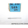 Rivet pop 3.2x8 fixation vitre Volkswagen Audi Seat Skoda original OEM N91056301