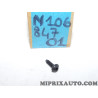 Vis fixation usage divers Volkswagen Audi Skoda Seat original OEM N10684701