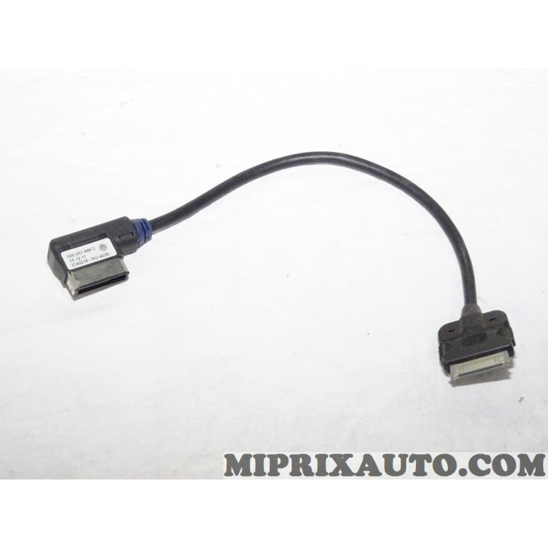 Adaptateur IPod Original VAG/VW - Référence 1K0 051 444 E - Neuf Sous Emballage - Pour Autoradio Volkswagen