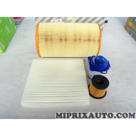 Pack filtre à carburant + huile + air + habitacle Citroen Peugeot original OEM 1606916180 pour citroen jumper peugeot boxer fiat