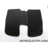 Paire tapis de sol Citroen Peugeot original OEM 1609381380
