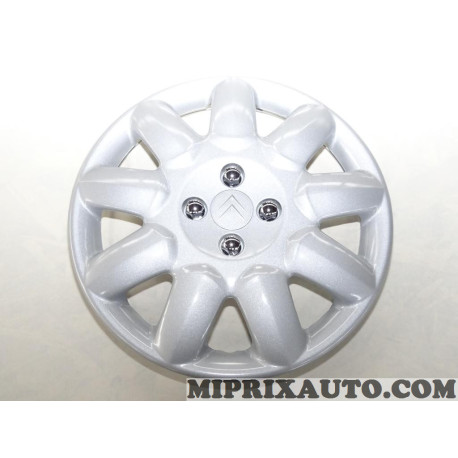 Enjoliveur de roue cache jante Citroen Peugeot original OEM 940660 