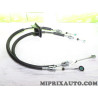 Paire cables tringlerie selection levier de vitesse Cabor Fiat Alfa Romeo Lancia original OEM 12.7272 pour fiat 500 0.9 900CC tw