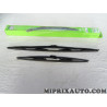 Paire balais essuie glace 650+475mm Valeo Citroen Peugeot original OEM C6548 576108