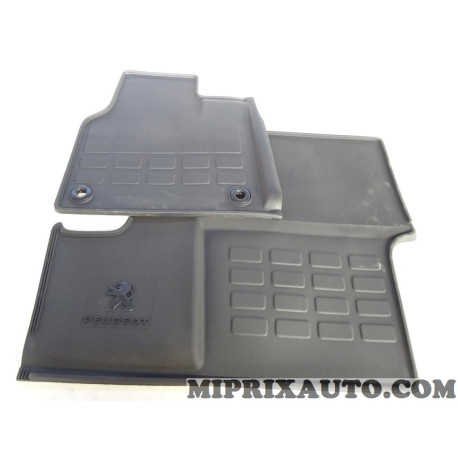 Jeu tapis de sol caoutchouc Citroen Peugeot original OEM 1613997780 