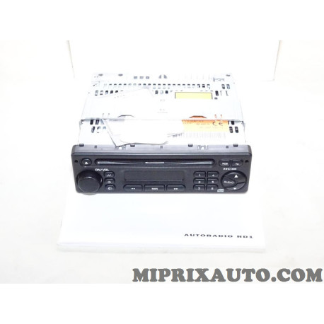 Poste radio autoradio CD Citroen Peugeot original OEM 6564ZJ 6564.ZJ 