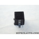 Relais electrique Renault Dacia original OEM 8201359945 pour renault master 3 III dacia duster