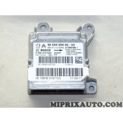 Centrale airbag Citroen Peugeot original OEM 6546J8 9665699680 0285010554 pour peugeot 207 