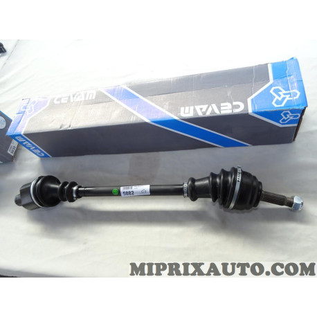 Cardan arbre de transmission avant droit Cevam Renault Dacia original OEM 5882 pour renault kangoo 