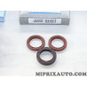 Jeu 3 joints spi torique Meillor Citroen Peugeot original OEM 289033