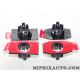 Jeu 4 supports fixation capteur radar aide au stationnement Volkswagen Audi Skoda Seat original OEM 3G9998493