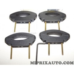 Kit support pieds fixation barre toit Renault Dacia original OEM 7711213321