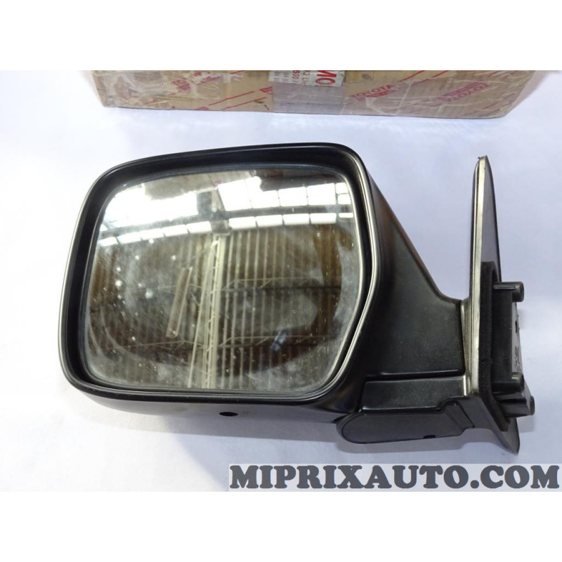 Rétroviseur Extérieur Droit Pour Toyota Land Cruiser 80 (LC80) 1992-1997 - 3 Fils, électrique, Noir