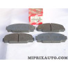 Jeu 4 plaquettes de frein Toyota Lexus original OEM 04465-25070 0446525070