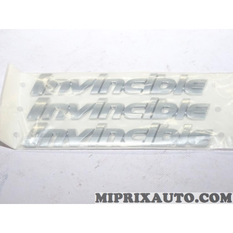 Kit 3 Logos motif embleme ecusson badge monogramme Invincible Toyota ...