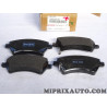 Jeu 4 plaquettes de frein Toyota Lexus original OEM 04465-02130 0446502130