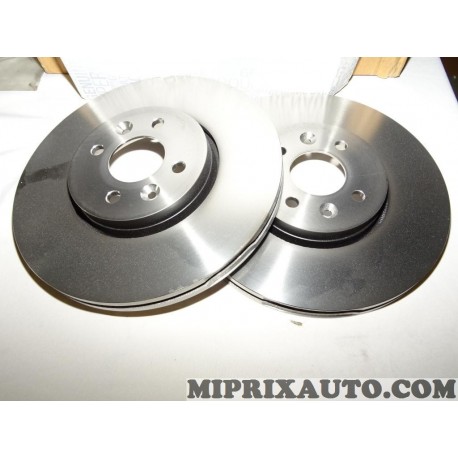 Paire disques de frein ventilé Renault Dacia original OEM 7701207897