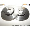 Paire disques de frein ventilé Renault Dacia original OEM 7701207897