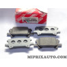 Jeu 4 plaquettes de frein Toyota Lexus original OEM 04466-48060 0446648060