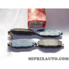 Jeu 4 plaquettes de frein Toyota Lexus original OEM 04466-30050 0446630050