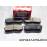 Jeu 4 plaquettes de frein Toyota Lexus original OEM 04466-60010 0446660010